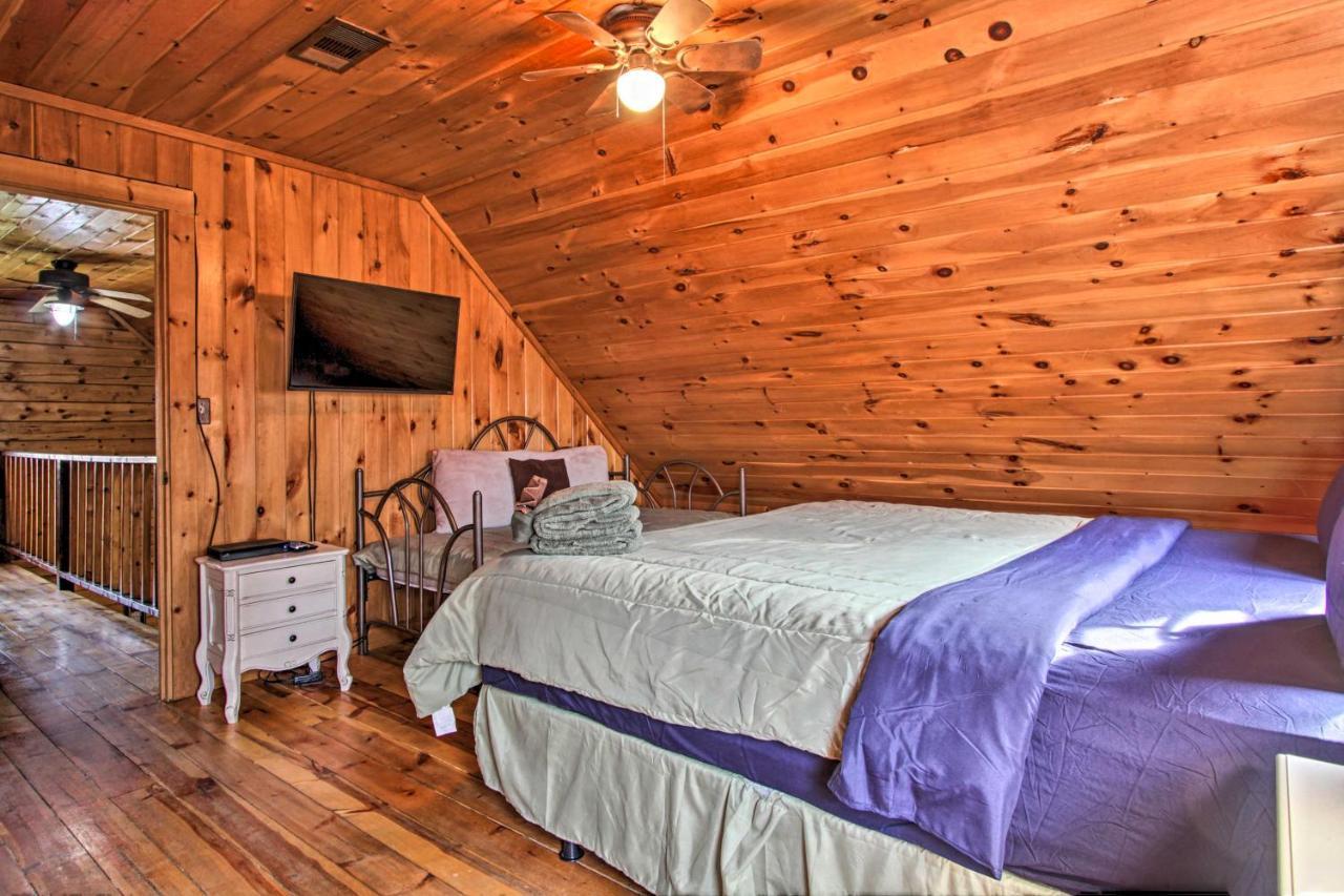سيفيرفيل Rustic Cabin With Screened Deck 8 Mi To Dollywood المظهر الخارجي الصورة